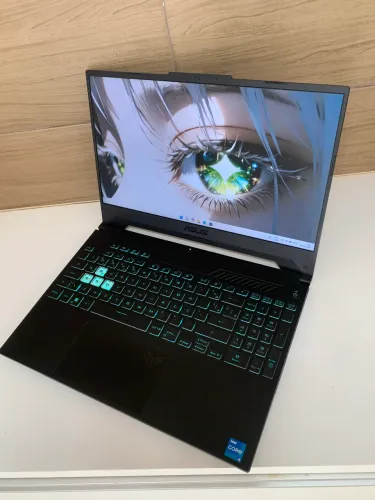 Notebook Gamer ASUS TUF F15 | Core i5 12ª | 16GB RAM | RTX 3050 | SSD 512GB