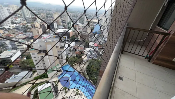 Apartamento com 2 dormitórios para alugar, 92 m² por R$ 6.039/mês - Centro - Nova Iguaçu/R