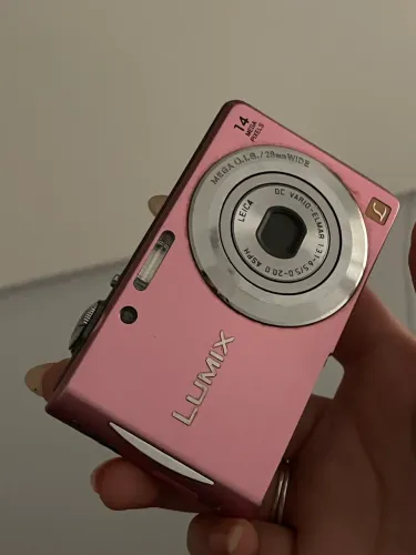 camera digital Panasonic lumix mc-fh2 rosa