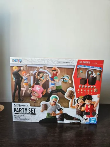 Sh figuarts mugiwara party set lacrado