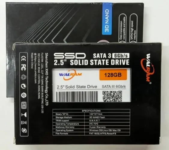 SSD 128 GB SATA3 Walram LACRADO