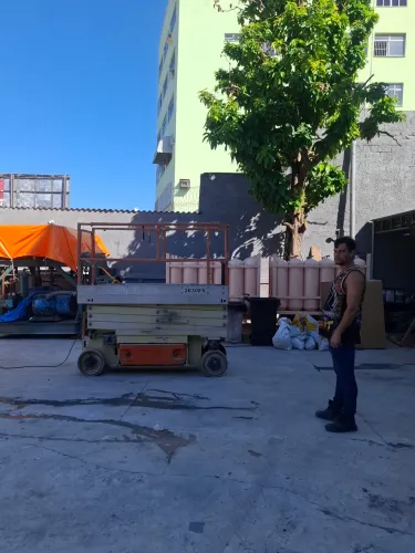 Plataforma a bateria