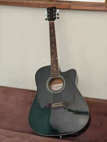 Violão eletroacústica vogga vck 370