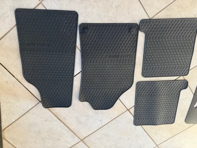 Kit tapete saveiro cabine dupla Cross/ Extreme / Robust