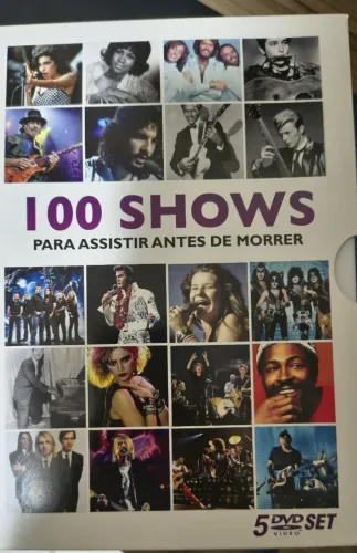 100 Shows Para Assistir Antes de Morrer - 2 Boxes - 10 DVDs