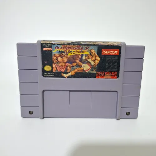 Street fighter 2 turbo super nintendo snes original