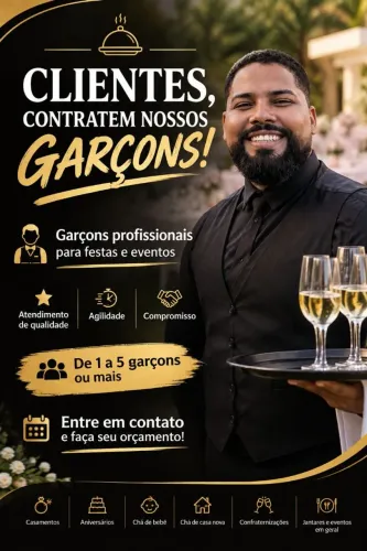 GARÇONS E GARÇONETES