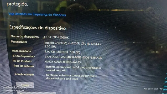 Notebook i5