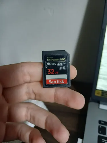 CARTÃO DE MEMÓRIA SANDISK 32 GB EXTREME PRO