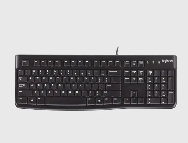 Teclado com fio USB Logitech K120
