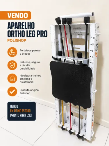 ? Aparelho de Exercício Ortho Leg Pro - Semi Novo ?