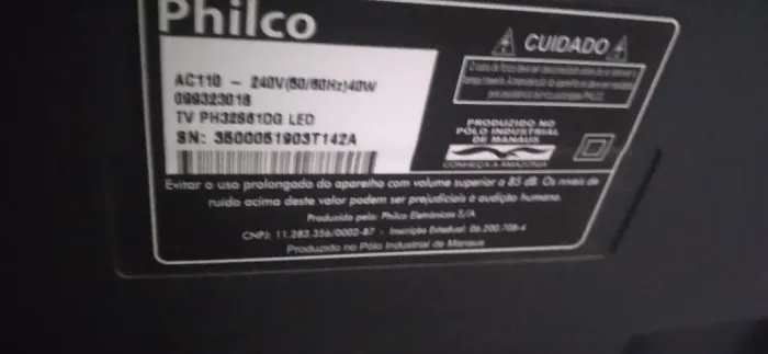 Tv Philco 32 polegadas