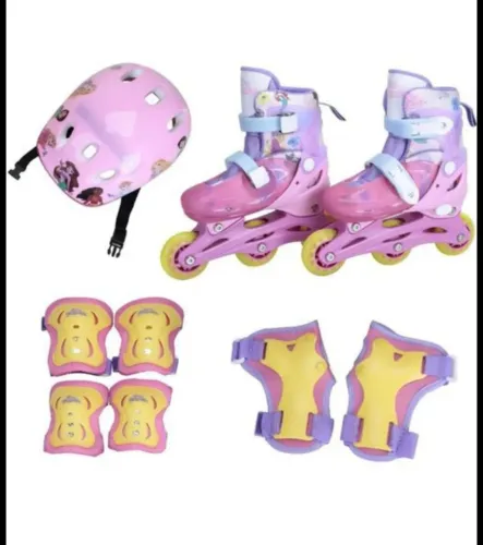 Kit patins 32 - 35 Princesas