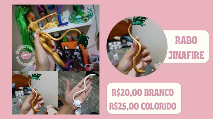 Monster High acessório jinafire