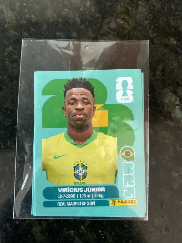 Figurinha Vinícius Júnior ORIGINAL