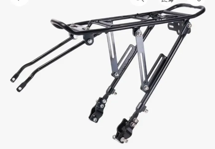 Bagageiro Rack Suporte Bicicleta ajustável aro 26 e 29