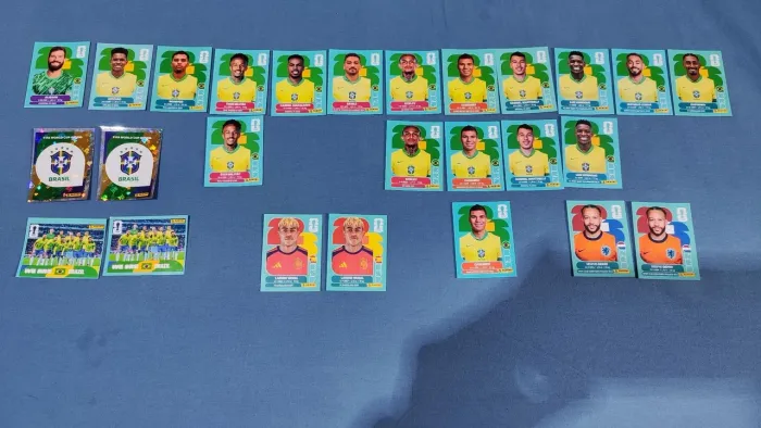Figurinhas do Brasil copa 2026