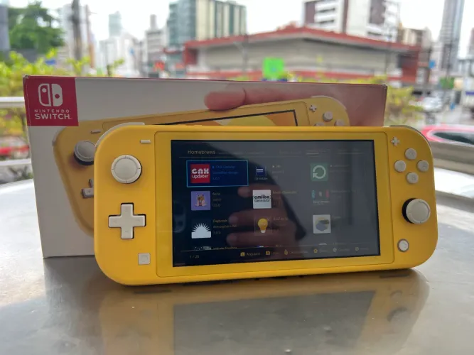 Nintendo Switch lite desbloqueado