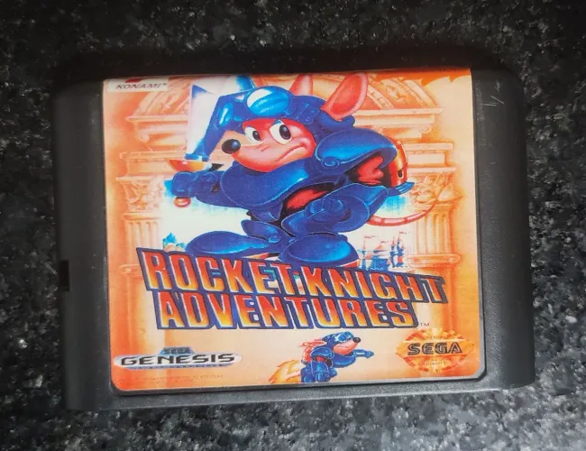 Jogo Rocket knight aventures - Mega drive