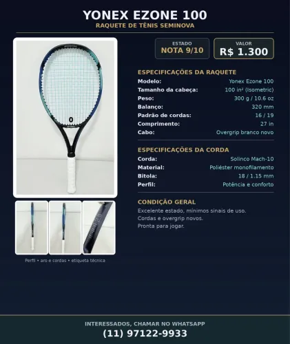 Yonex ezone 100