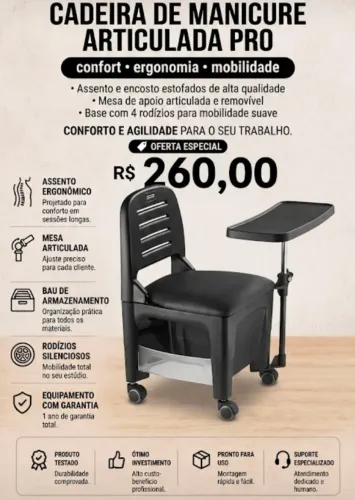 Cadeira de Manicure