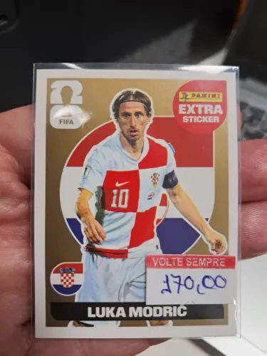 Figurinha legend ouro Modric