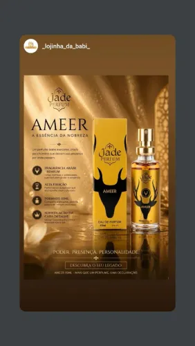 Perfume árabe Al ameer 15ml