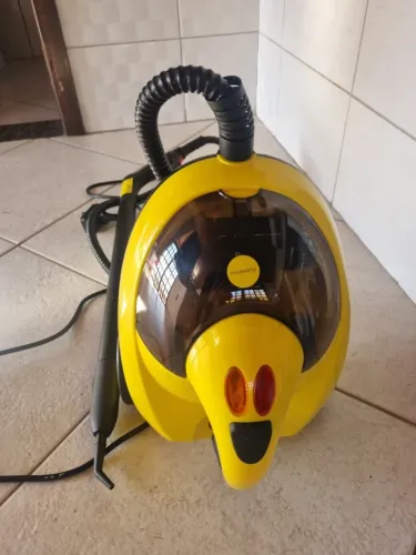 Vaporizador e Higienizador 1500w Intech Machine Vapor Clean 127v amarelo