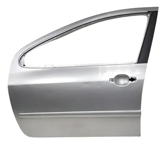 Porta Dianteira Esquerda Peugeot 307 Prata 2001 2011 V80