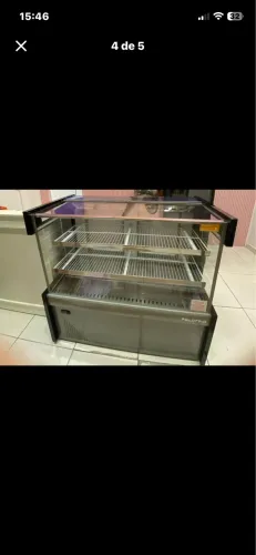 Vitrine de Bolo New Premium - Polo Frio 1,25 - Praticamente zera !