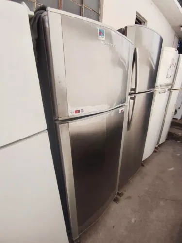 Geladeira inox