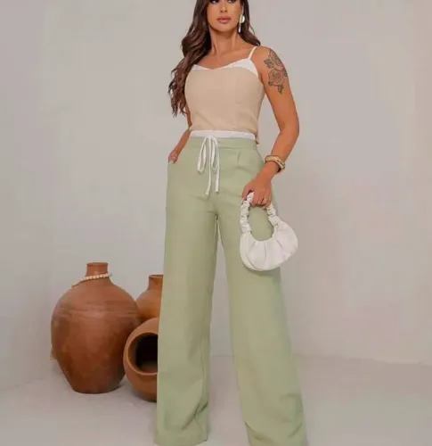 Calça pantalona