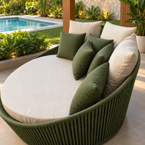 Promoção chaise em corda náutica