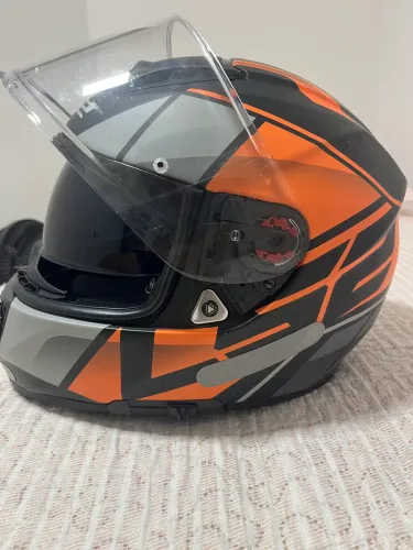 Capacete LS2 fibra de carbono
