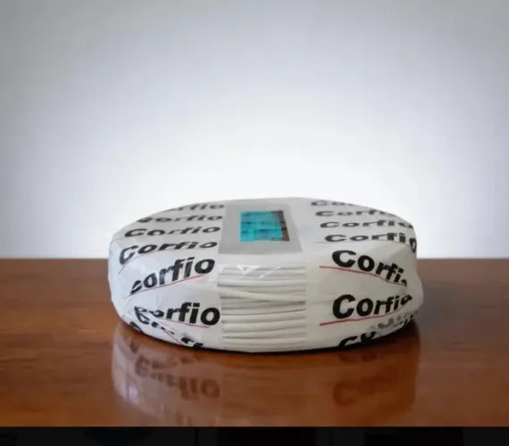 Fio 4 mm marca corfio na cor branco