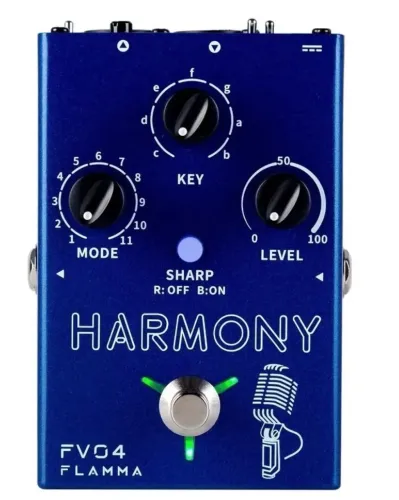 Pedal Flama Harmony para vocal