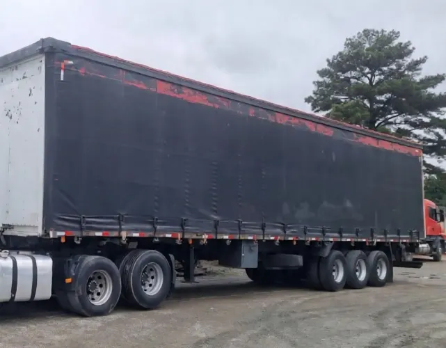 Par de lonas pretas para sider