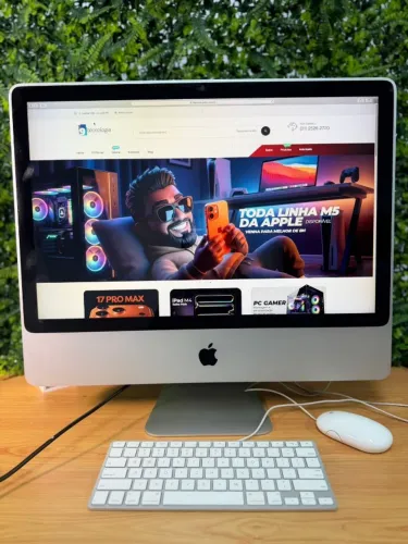 iMac 2009 Processador: Intel Core 2 Duo 2,93Ghz 6GB RAM DDR3 120GB SSD 512GB HD