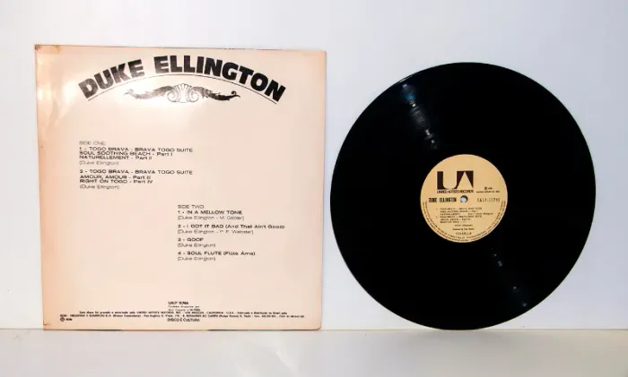 Disco Vinil - Duke Ellington - The English Concert - United Artists Records - Ind. Brasile