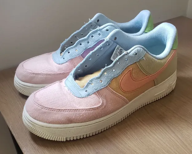 Tenis Nike Air Force 1 '07 LV8 Next Nature "Sun Club" - Original -Tamanho 90 - Sem cadarço