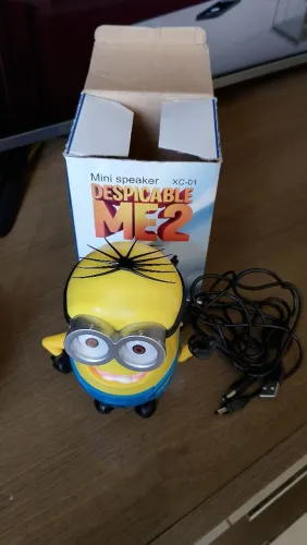 Caixinha de som dos Minions