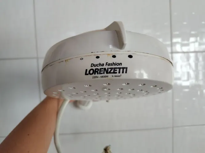 Chuveiro Ducha Fashion c/ 4 Temperaturas 6800w 220v - Lorenzetti