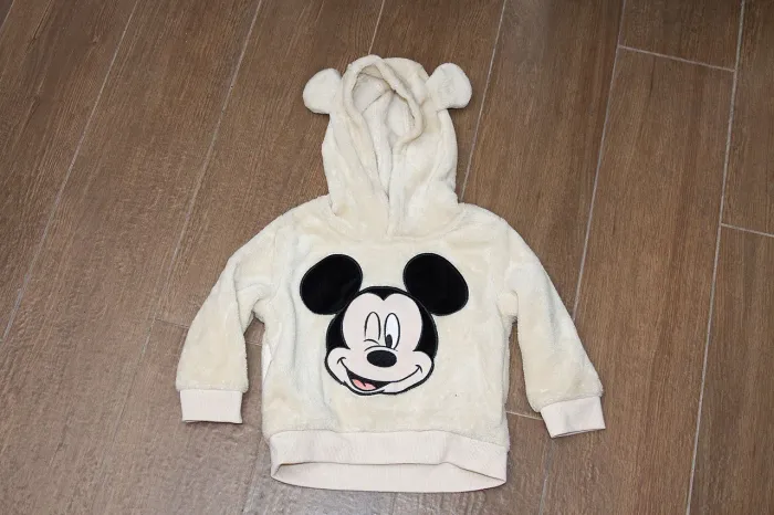 Blusa pelúcia mickey