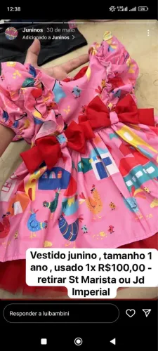 Vestido Junino
