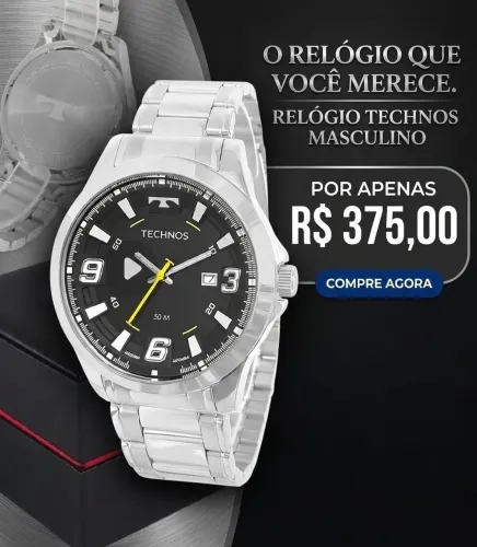 RELOGIO TECHNOS
