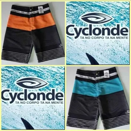 Bermudas Cyclonde Surf Wear Originais