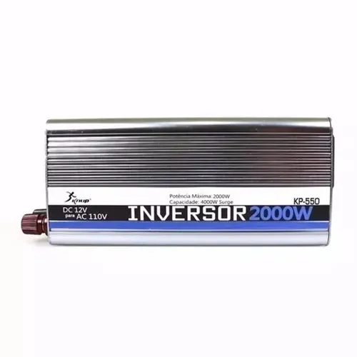 Inversor de Potencia 12v / 110v 2000w