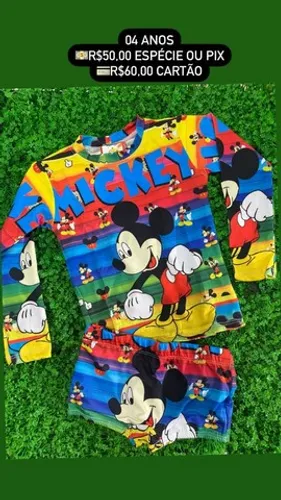 Conjunto UV masculino de banho