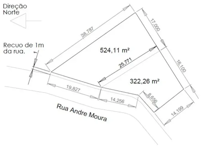 100 mil no Pix Terreno Borussia Osório 846 m²