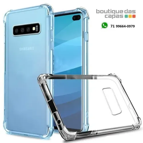 Capa tpu borda anti impacto s10 plus s10e s10 S23 S23 plus s23 ultra
